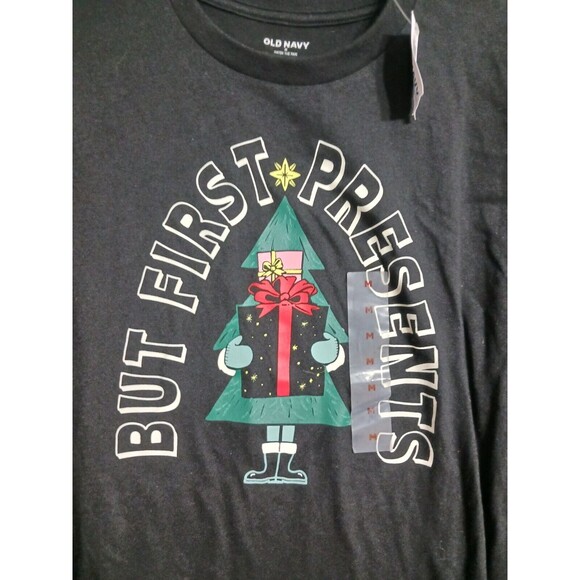 Old Navy Other - NWT Men's Old Navy But First Presents Christmas Tee Size M  M2  Women's?